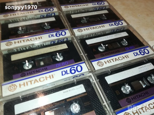 HITACHI DL60 MADE IN JAPAN-ORIGINAL TAPE 0212231920, снимка 5 - Аудио касети - 43243923
