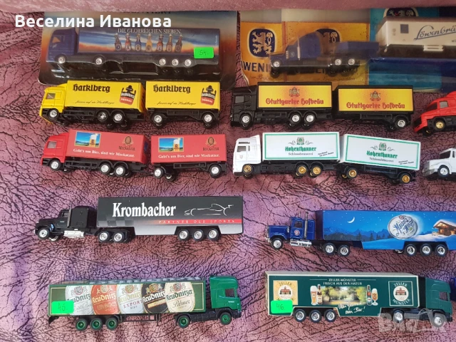 Рекламни камиони за колекционери , снимка 3 - Колекции - 46920409