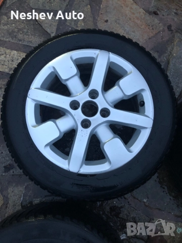 4бр. Алуминиеви джанти с гуми от Citroen 16 цола., снимка 6 - Гуми и джанти - 52597794