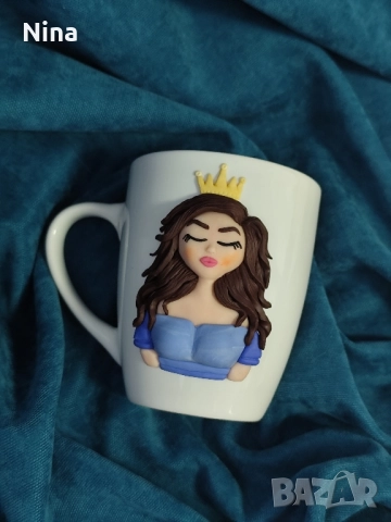 Персонализирани чаши с декорация от полимерна глина , снимка 5 - Други - 52126593