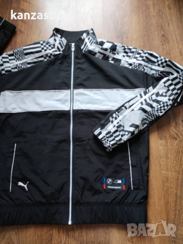 Puma BMW Motorsport Jacket Graphic - мъжко фенско яке М КАТО НОВО, снимка 7 - Якета - 52042545