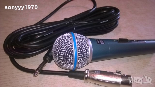 SHURE-MIC 175ЛВ+SHURE-КАБЕЛ-45ЛВ-ВНОС шВЕИЦАРИЯ, снимка 7 - Микрофони - 26861597