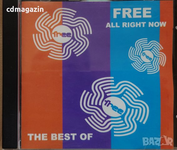 Компакт дискове CD Free - All Right Now (The Best Of Free), снимка 1 - CD дискове - 34919901