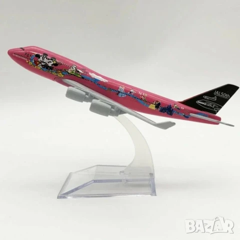 Boeing 747 самолет модел макет Мики Маус Мини Дисни Аладин геори