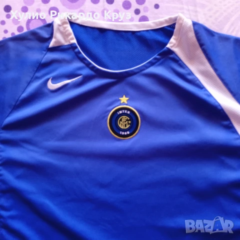 NIKE INTER MILAN M/L TRAINING JERSEY оригинална фланелка Найк на Интер Милано, снимка 2 - Футбол - 50779847