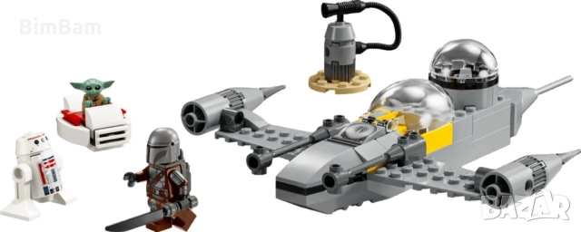 Конструктор LEGO® Star Wars™ 75410 - Изтребител N-1 на Мандо и Грогу, снимка 2 - Конструктори - 52135886