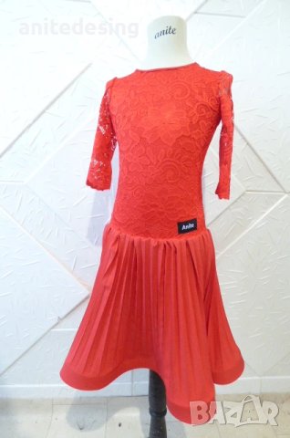 Детска рокля за спортни танци 