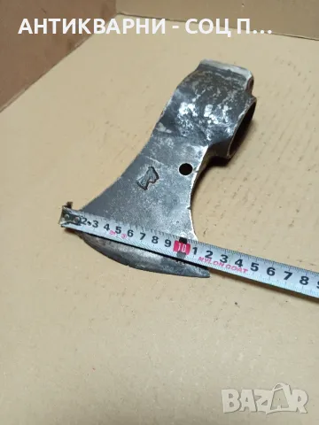 Стара Немска Кована Брадва 1.300кг Номер 2., снимка 9 - Антикварни и старинни предмети - 49776966
