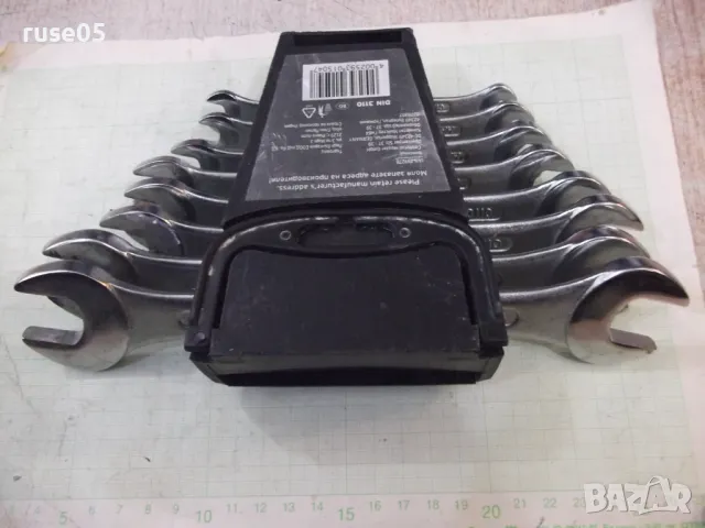 Ключове гаечни "POWERFIX" 8 бр. комплект, 6÷22 мм. хромирани, снимка 7 - Ключове - 50101681