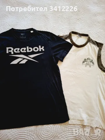 Лот 5 бр. мъжки тениски Reebok  , Old navy M, снимка 3 - Тениски - 50080943