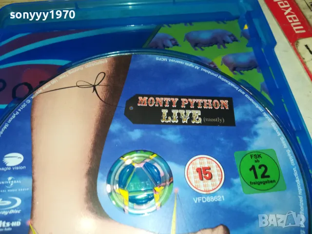 MONTY PYTHON LIVE BLU-RAY DISC 1703251829, снимка 15 - Blu-Ray филми - 49532502
