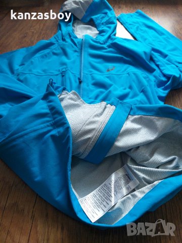  Asics ACCELERATE JACKET - страхотно ръннинг яке КАТО НОВО, снимка 10 - Якета - 32290493