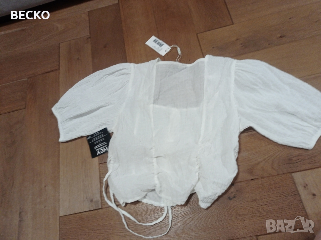 Дамска блузка Nelly, снимка 2 - Тениски - 44899928