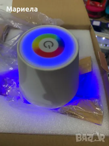 Акумулаторна Безжична Настолна Лампа / 10 цвята, снимка 17 - Лед осветление - 47350080