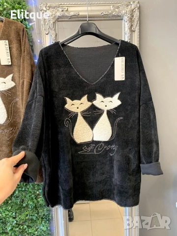 модерни дамски блузи , снимка 3 - Блузи с дълъг ръкав и пуловери - 52895253