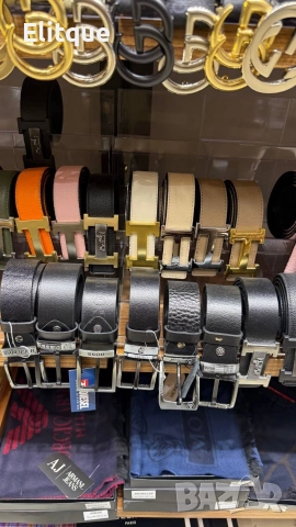 колани от естествена кожа в кутия celine Louis Vuitton Christian Dior Tommy Hilfiger , снимка 6 - Колани - 52907831