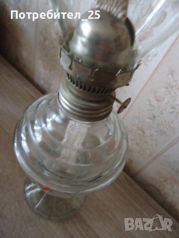 Голяма газена лампа, снимка 8 - Антикварни и старинни предмети - 40541252
