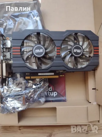 Нова видеокарта ASUS R7 360-2gb, снимка 2 - Видеокарти - 49231361