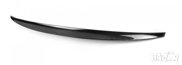 Лип спойлер заден черен пиано лак за Ауди А3 С3 РС3 8В седан / Audi A3 S3 RS3 sedan 2013-2020, снимка 4 - Аксесоари и консумативи - 37139738