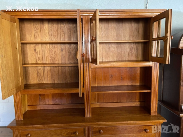 Дъбов бюфет, снимка 2 - Бюфети - 52820660