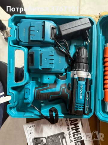 Комплект бормашина с двойна батерия и безчетков мотор за точност и мощност във всеки детайл, снимка 9 - Бормашини - 52288244