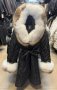 Дамско луксозно палто с лисица код 026, снимка 1 - Палта, манта - 39388336