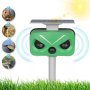 Нов Ултразвуков слънчев соларен репелент срещу къртици гризачи за градина двор защита от животни