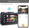 Нова 1080P Мотоциклетна Камера с GPS и WiFi, HDR, EIS, Водоустойчива, снимка 4