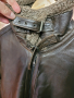 авиаторско пилотско кожено яке,тъмнокафяво естествена кожа- 52 размер, снимка 13