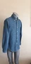 POLO Ralph Lauren Slim Fit Cotton Mens Size M ОРИГИНАЛ! Мъжка Дънкова Риза!, снимка 14