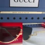 GUCCI дамски слънчеви очила 2 цвята черни кафяви , снимка 4