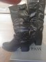 Дамски високи зимни ботуши с дебел ток - 38, 39 номер, снимка 5