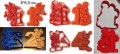 Мики Мини Маус 1 2 4 години пластмасов резец форма фондан тесто бисквитки, снимка 1 - Форми - 27738894