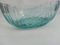 ретро стъклена купа фруктиера , снимка 3