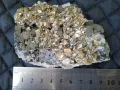 №234,Пирит,Халкопирит,Халкопирит,Кварц,, снимка 1