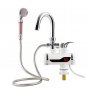 Вертикален нагревател за чешма с турмалинова душ слушалка, снимка 1 - Други стоки за дома - 37766875