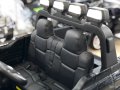 Акумулаторен джип TOYOTA Tundra 12V, лицензиран, с меки гуми, кожена седалка, снимка 13