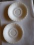 Продавам  9  релефни чинии  костен порцелан със златен кант , снимка 2