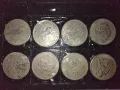 Комплект/Лот посребрени монети САЩ/USA-реплики, снимка 1
