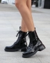 Равни боти - черен лак - BMG10 , снимка 2