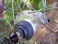 Динамо главина/капла/за диск и v brake 28*29 Shimano, снимка 6