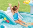 Надуваем център Gator Play Intex, 201х170x84см, водна пързалка, PVC, зелен, снимка 3