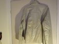 Готино бяло мъжко яке, мъжко кожено яке  4you  от  телешка кожа  бяло яке, снимка 5