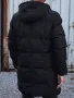 Мъжко ватирано зимно яке с качулка, снимка 4
