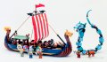 LEGO® Creator 31132 - Viking Ship - Викингски кораб и Змията на Мидгард, снимка 3