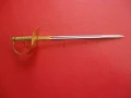 Уникален позлатен нож шпага Wilkinson , снимка 9