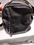 Дамска раница от черна кожа, снимка 5