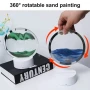 3D Пясъчна LED лампа с 16 цвята, снимка 5
