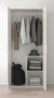 Двукрилен гардероб IKEA, снимка 2