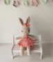 Детска играчка зайче, ръчна изработка, плетени играчки, подарък за момиче, снимка 5